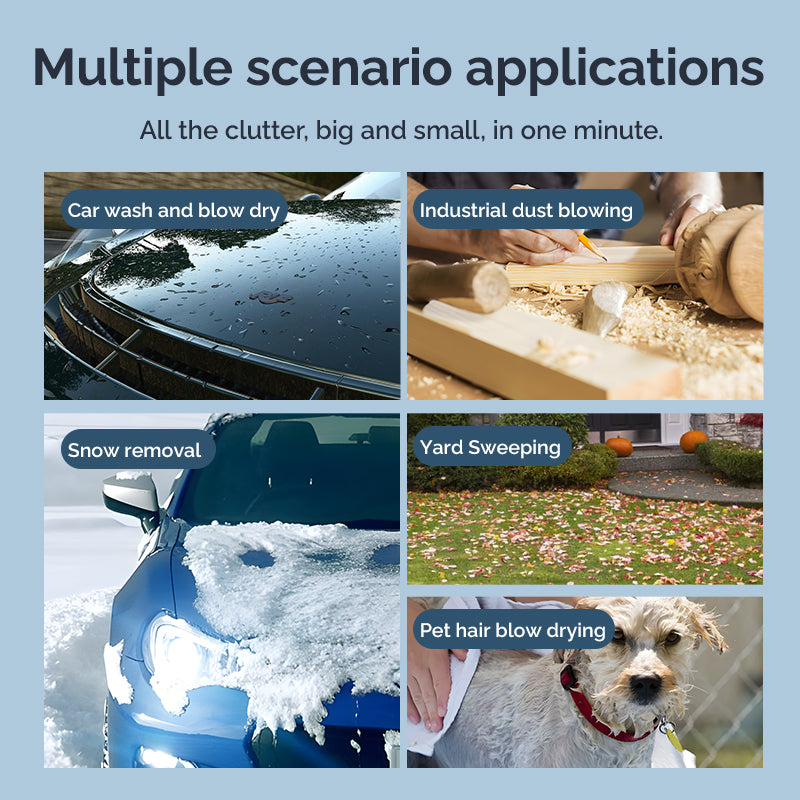 BOOSTER Hurricane Fan暴力颶風槍 🦸🏻♂️極速暴力大風 颶風風扇 迷你便携 汽車必備 清潔 寵物吹風 除雪