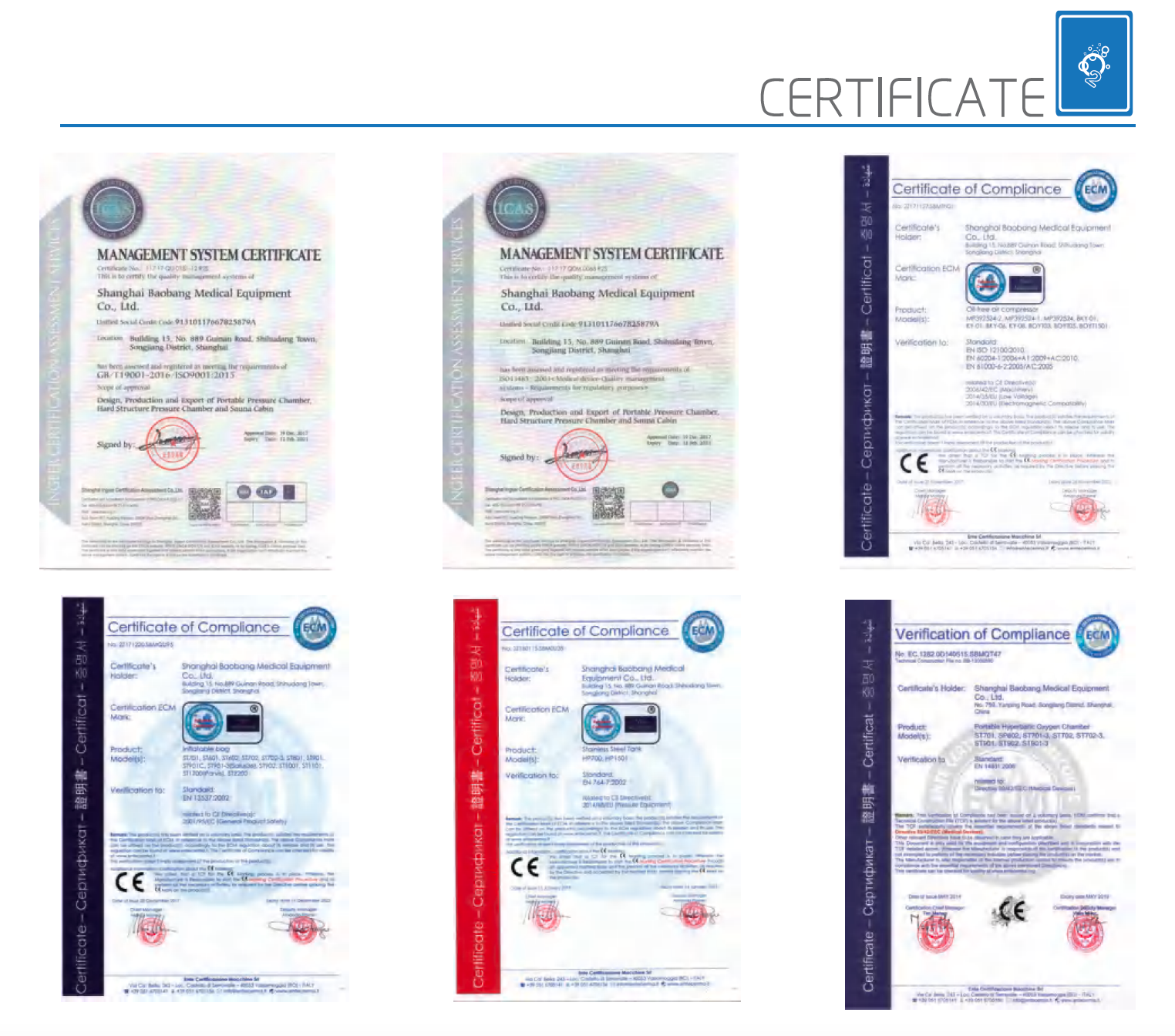 acc+ Macy-Pan 高壓氧治療室HP1501