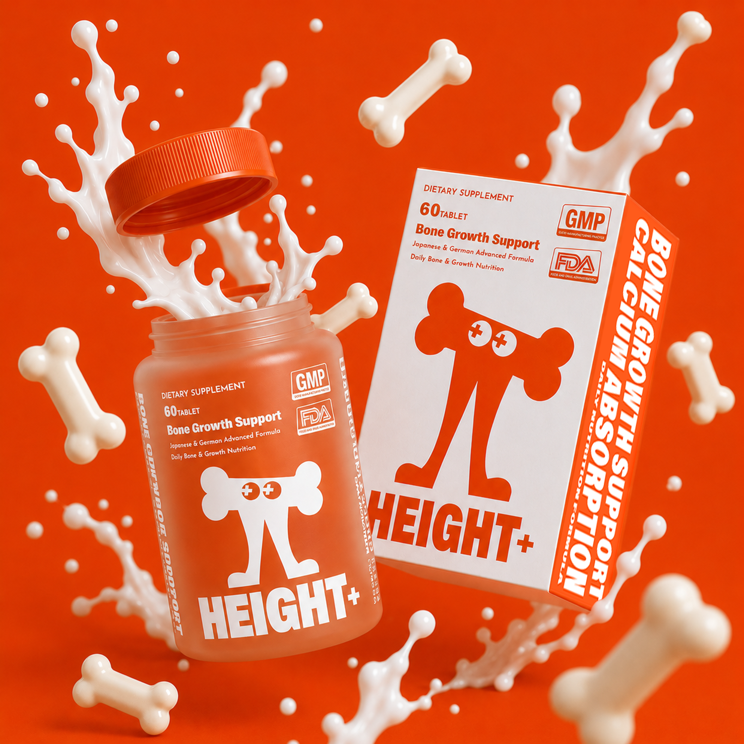 BOOSTER+ HEIGHT+ 成長骨骼營養配方|60片