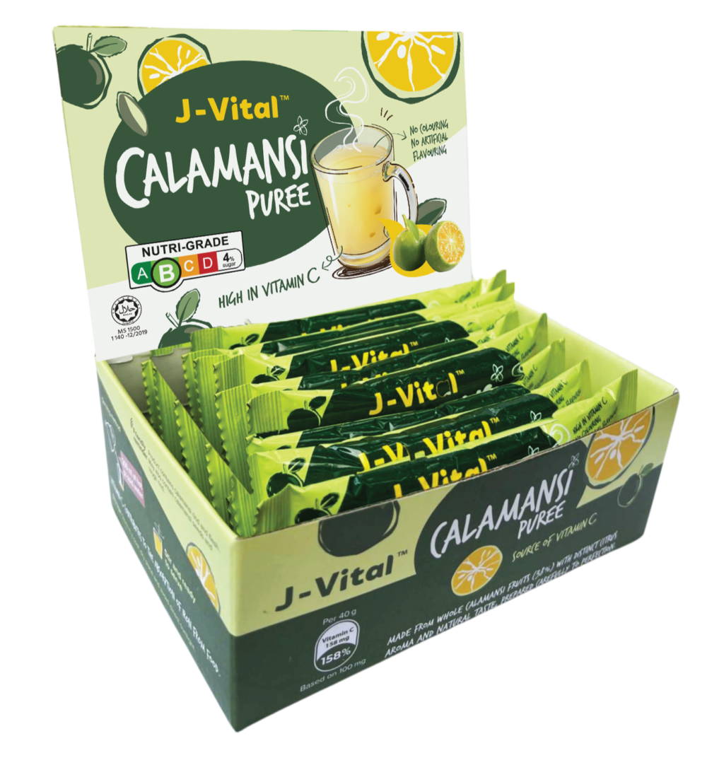 J-Vital 四季金桔果醬 (Calamansi Puree) 10包裝