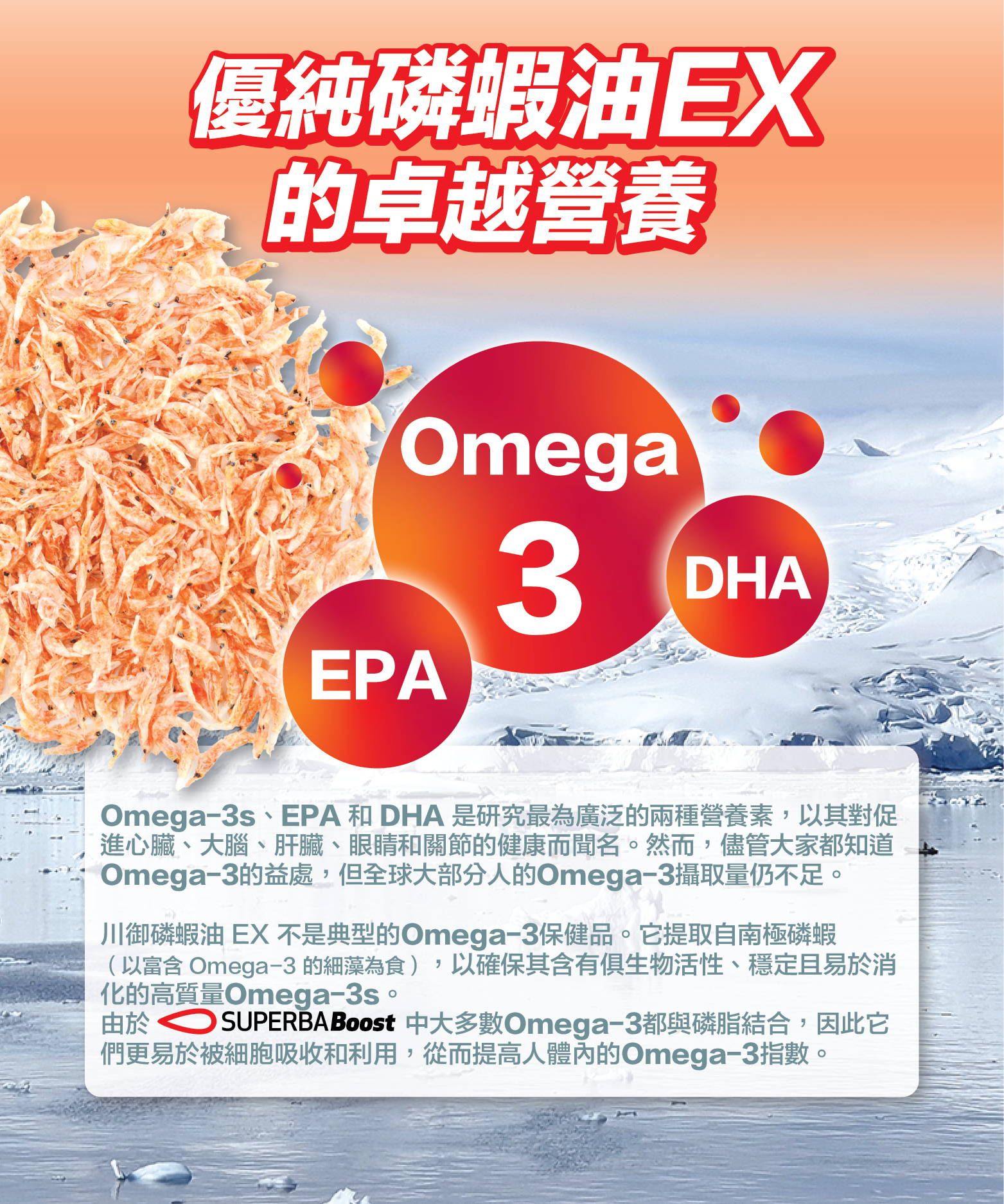 川御 南極磷蝦油 Omega-3 魚油