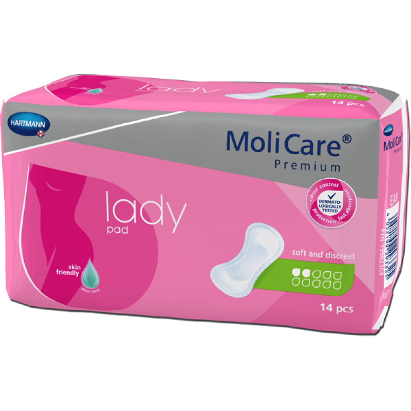 MoliMed Premium (14 pads) Worry-free pads (14 pads)