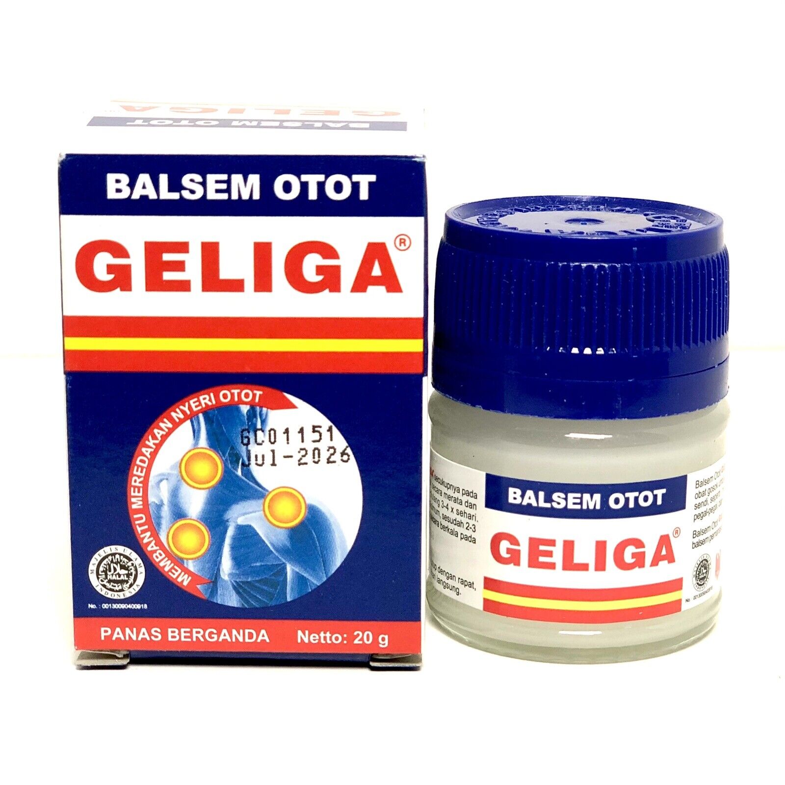 Indonesian Eagle Brand Muscle Soreness Cream