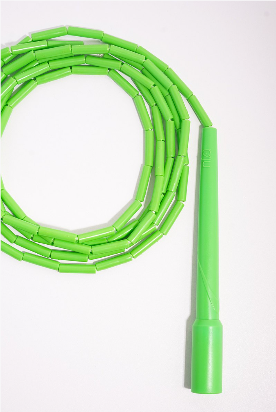 ROJU -【世界跳繩冠軍張柏鴻品牌】J3跳繩 節拍繩 拍子繩 3米 (長柄輕拍/湖水藍)