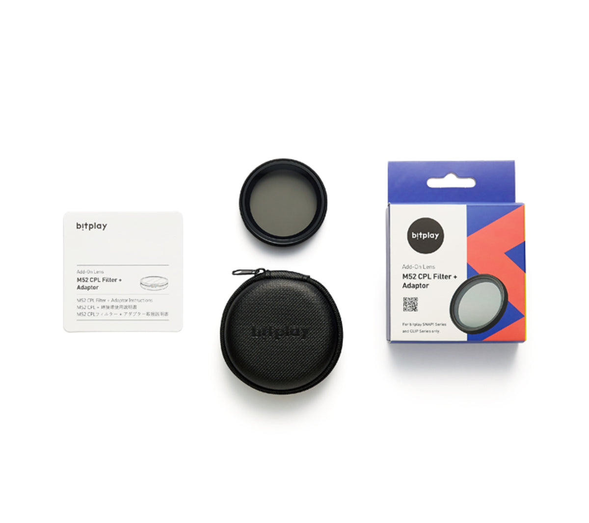 Bitplay - M52 CPL standard polarizing filter (including adapter ring)