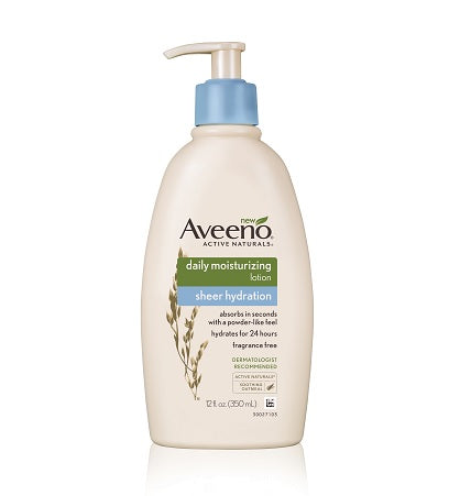 Aveeno 天然燕麥輕透水潤保濕乳 (350毫升)