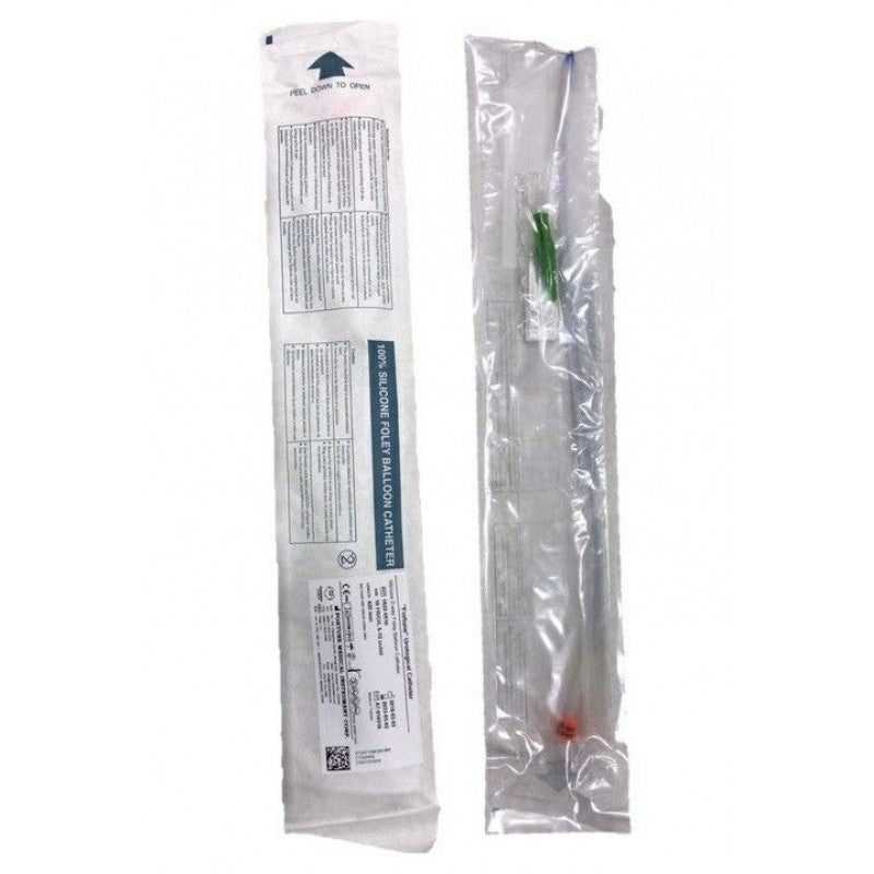 Silicone 2 way Foley balloon Catheter Durable Silicone Catheter - 2 Tubes