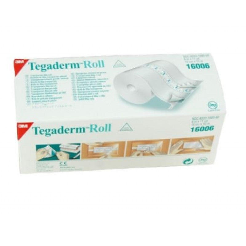 3M ™ Tegaderm™ 透明防水卷裝敷料Transparent Film Roll #16006