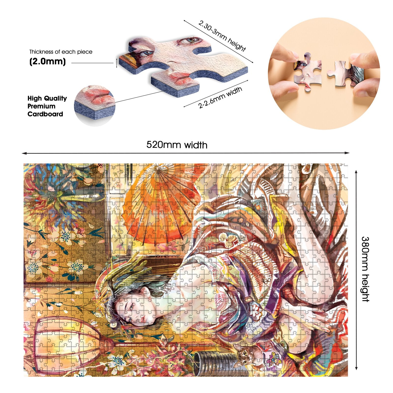 PUZZMATE GEISHA by Man Tsang