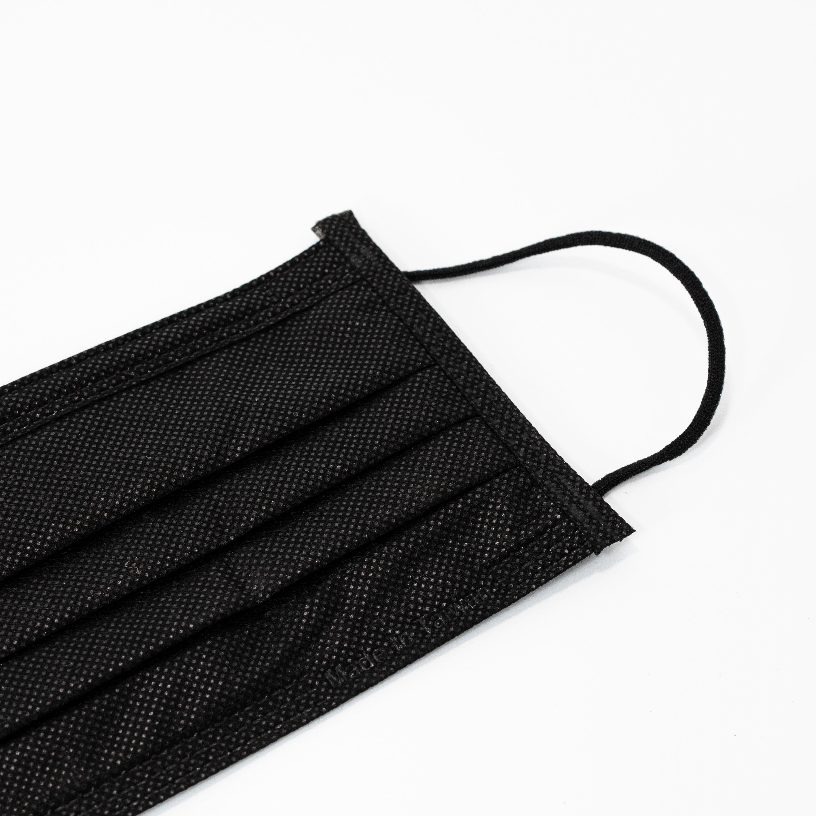 acc+ 台灣零號 accmask 台灣製造成人外科掛耳口罩 黑色