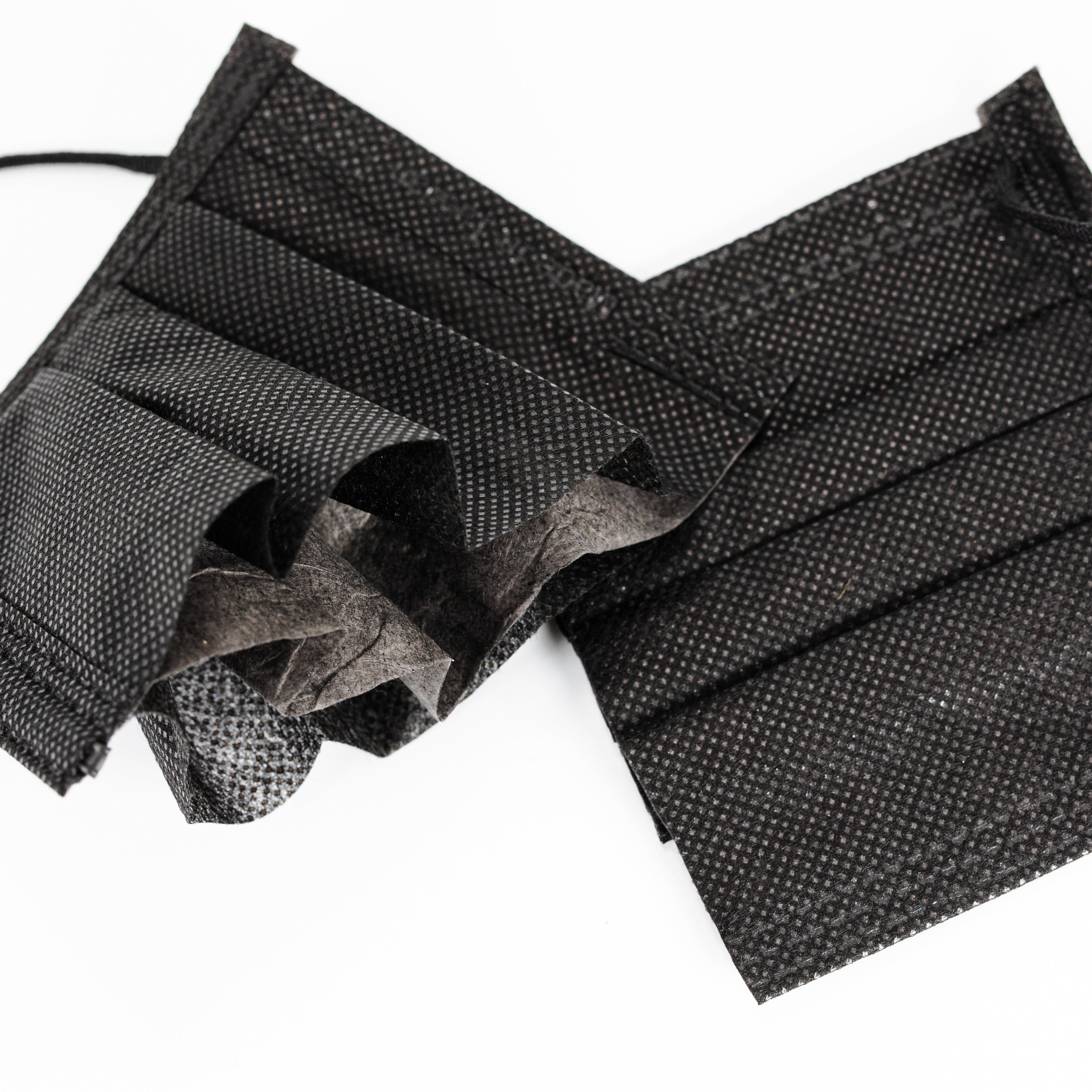 acc+ 台灣零號 accmask 台灣製造成人外科掛耳口罩 黑色