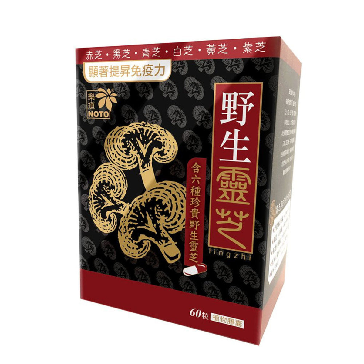 樂道 野生靈芝(60粒)