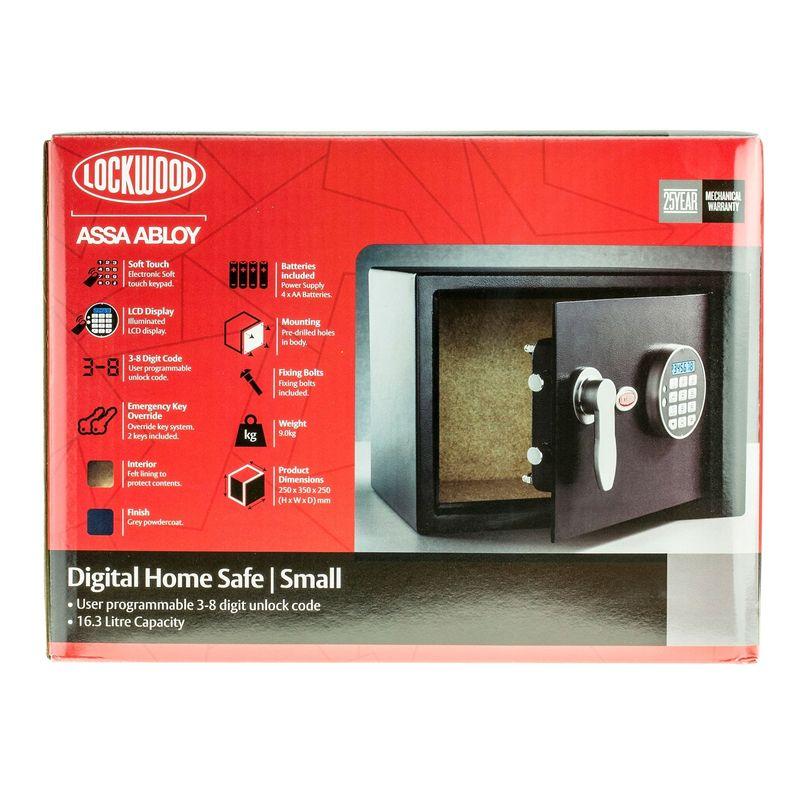 Lockwood Small Digital Home Safe|Small|Safety
