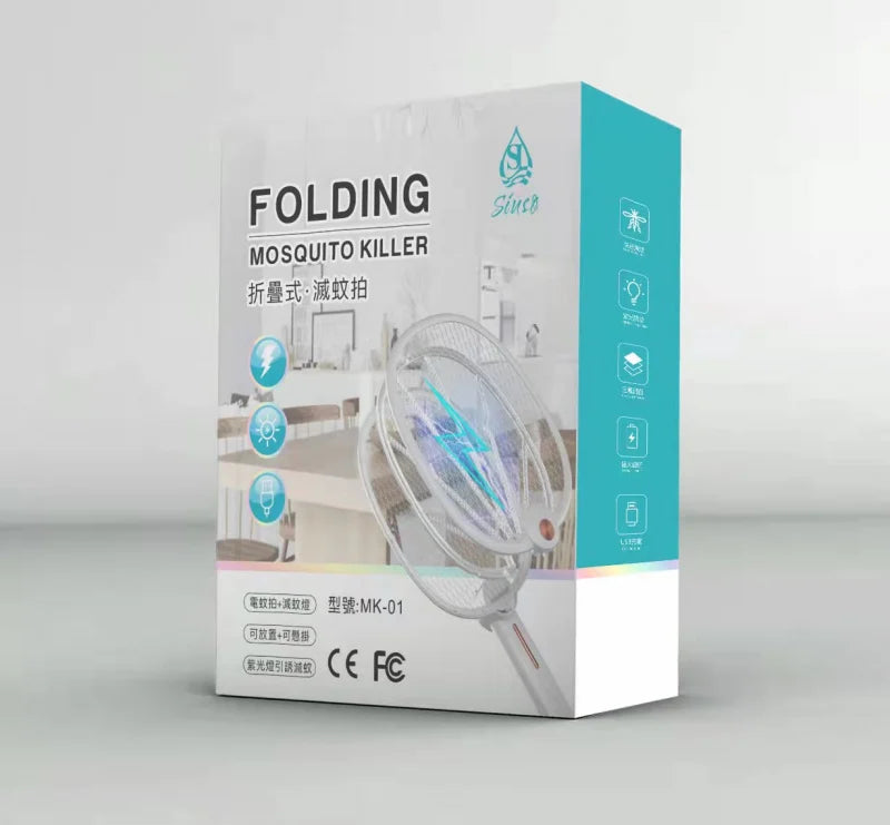 SIUSO Korea Rotating Folding Mosquito Swatter