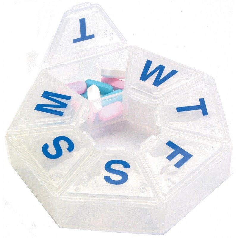 Ezy Dose 7日藥丸盒 (每日1次) 7-day Travel Pill Reminder