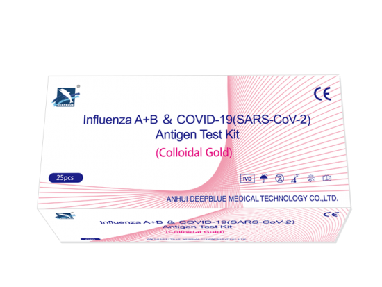 DEEPBLUE Influenza A+B & COVID-19(SARS-CoV-2) Antigen Test Kit