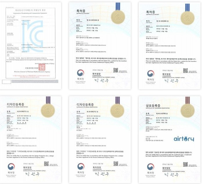 Airtory - Korean Airtory Stroller Stroller or Car Portable Air Purifier