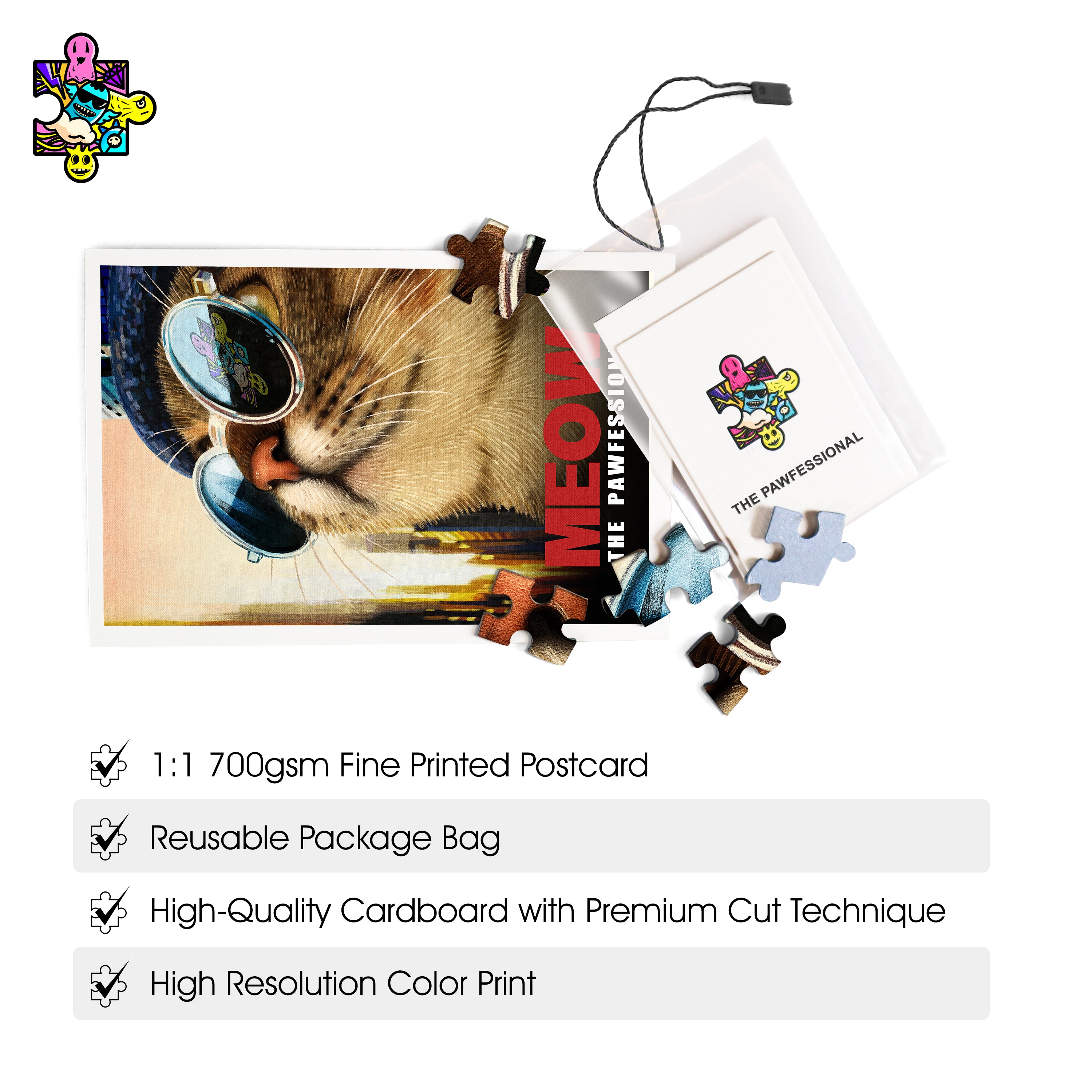 PUZZMATE THE PAWFESSIONAL 500