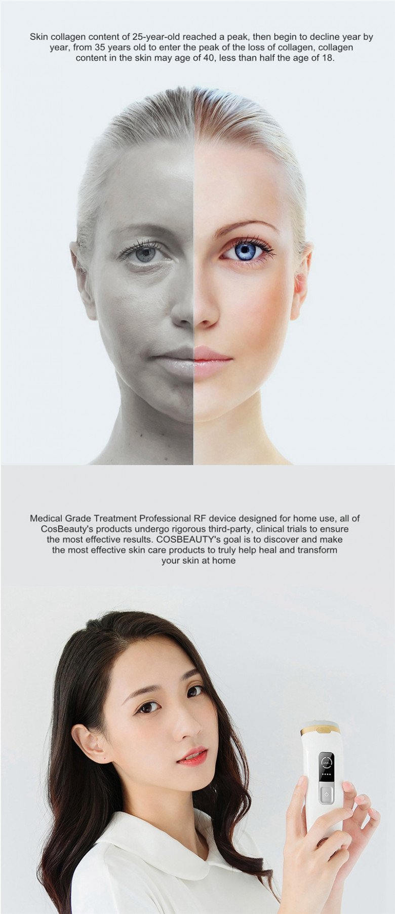 CosBeauty - PerfectGlow RF 射頻緊緻器【香港行貨】