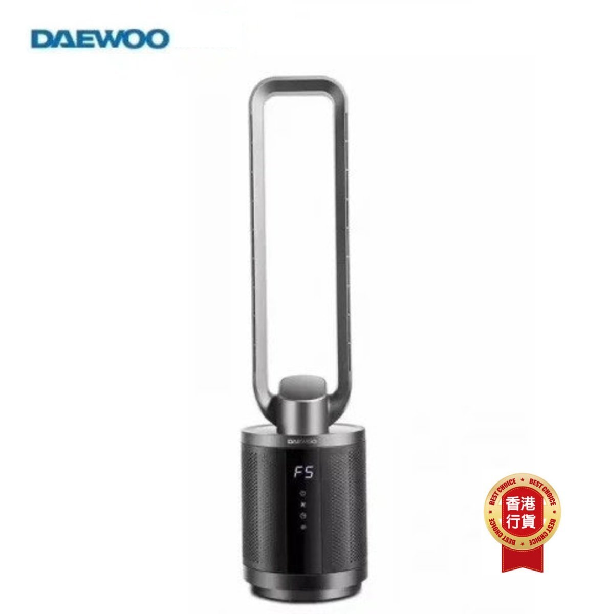 DAEWOO - F9 MAX 負離子空氣淨化無葉風扇【香港行貨】