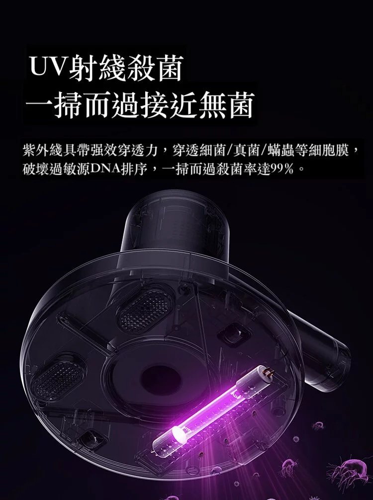 DAEWOO - 韓國大宇 V1 三合一智能無線除蟎吸塵機|除蟎機|吸塵機