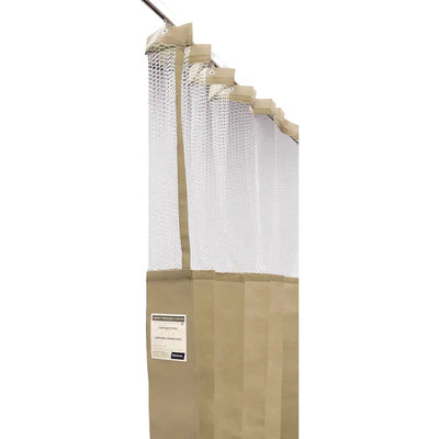 Haines® Antimicrobial Medical Curtains with Mesh Top Haines® 抗菌醫用窗簾(帶網頂)