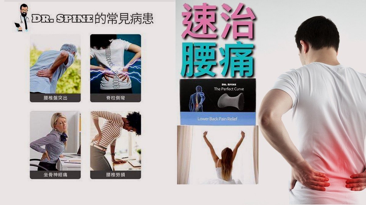 Dr. Spine - 美國 Dr. Spine 多功能腰枕