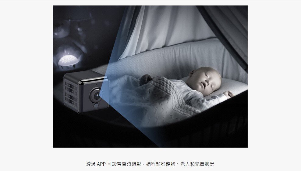 Lunon - 流動無線監控微型攝錄機|紅外線夜視|防盜攝像頭 LUN11