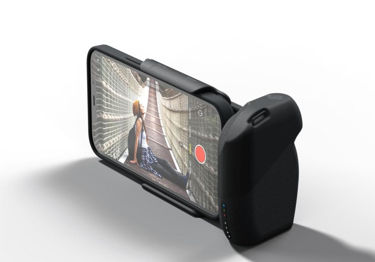 SHIFTCAM - ProGrip Starter Kit Photography Grip|Wireless Charging Stand|Power Bank|Mobile Phone Shooting Stand|Ergonomics|Bluetooth Shutter Button