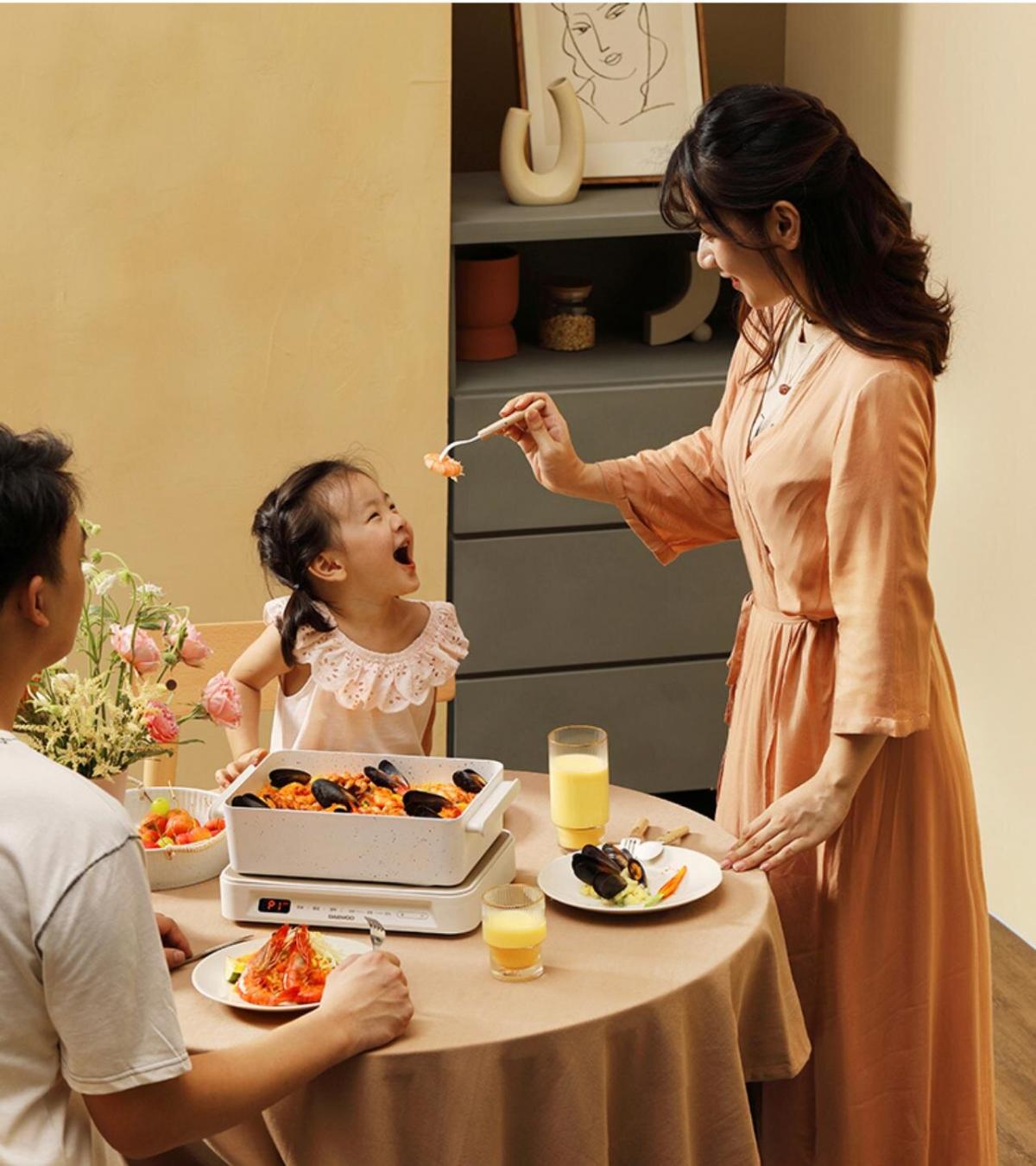 DAEWOO - S11 Pro multi-functional baking pan|BBQ grill|Hot pot|Electric ceramic stove