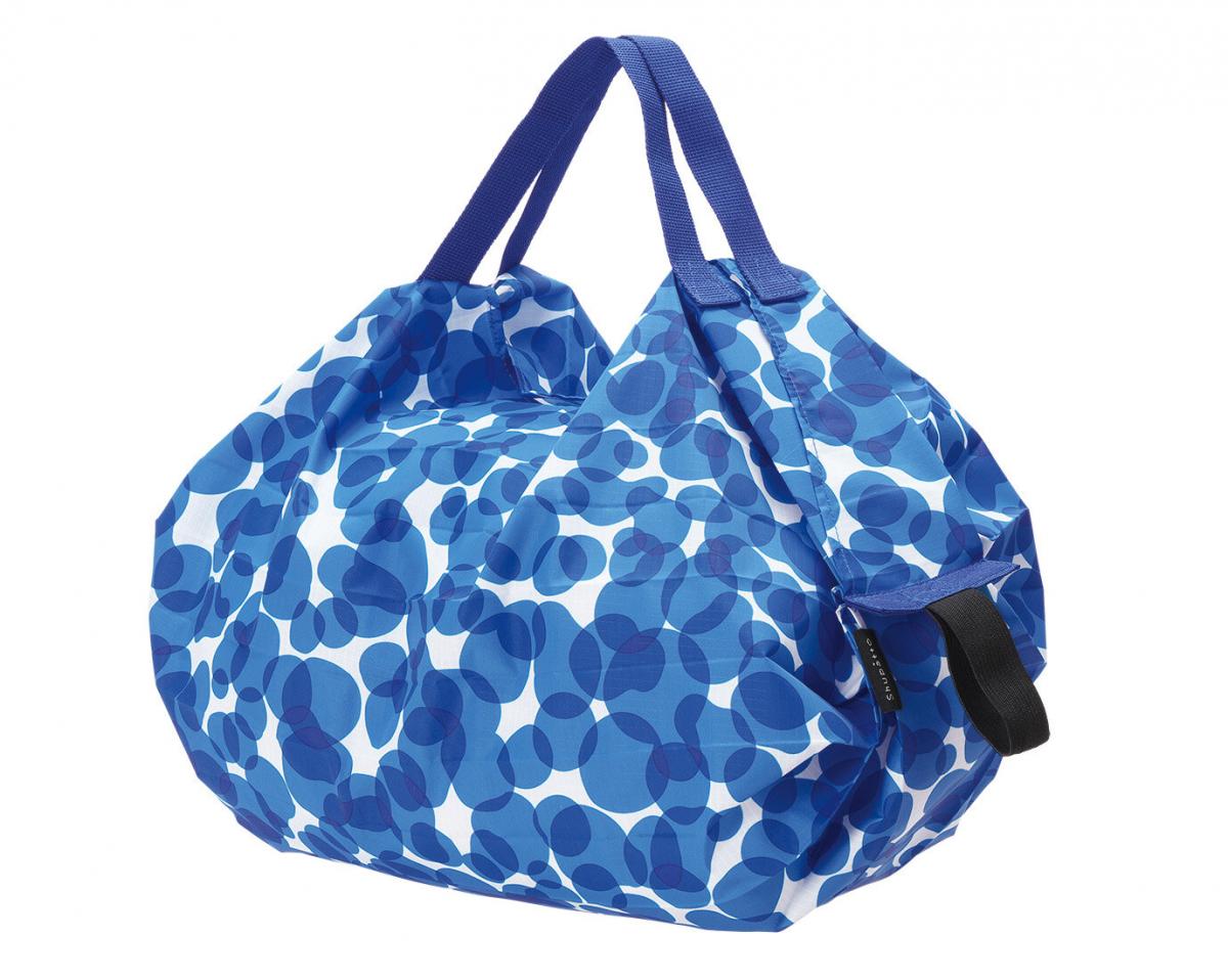 Shupatto - Compact Bag 極速摺疊收納袋 (S SIze)|Marna|購物袋|環保袋|快速收納|口袋包 - SEN (條紋)