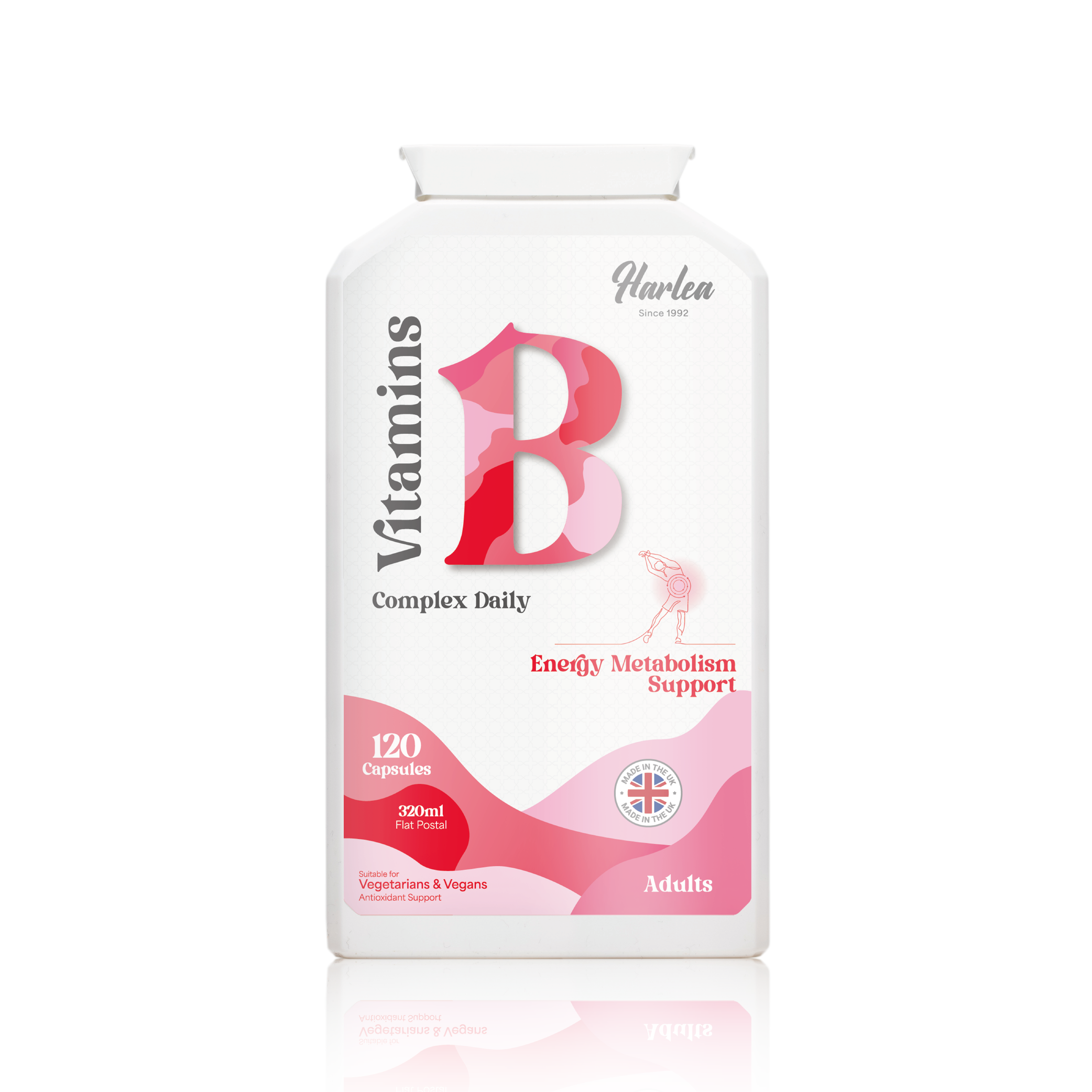 Harlea Vitamin B Complex Daily 複合維他命 B雜 (120粒 )