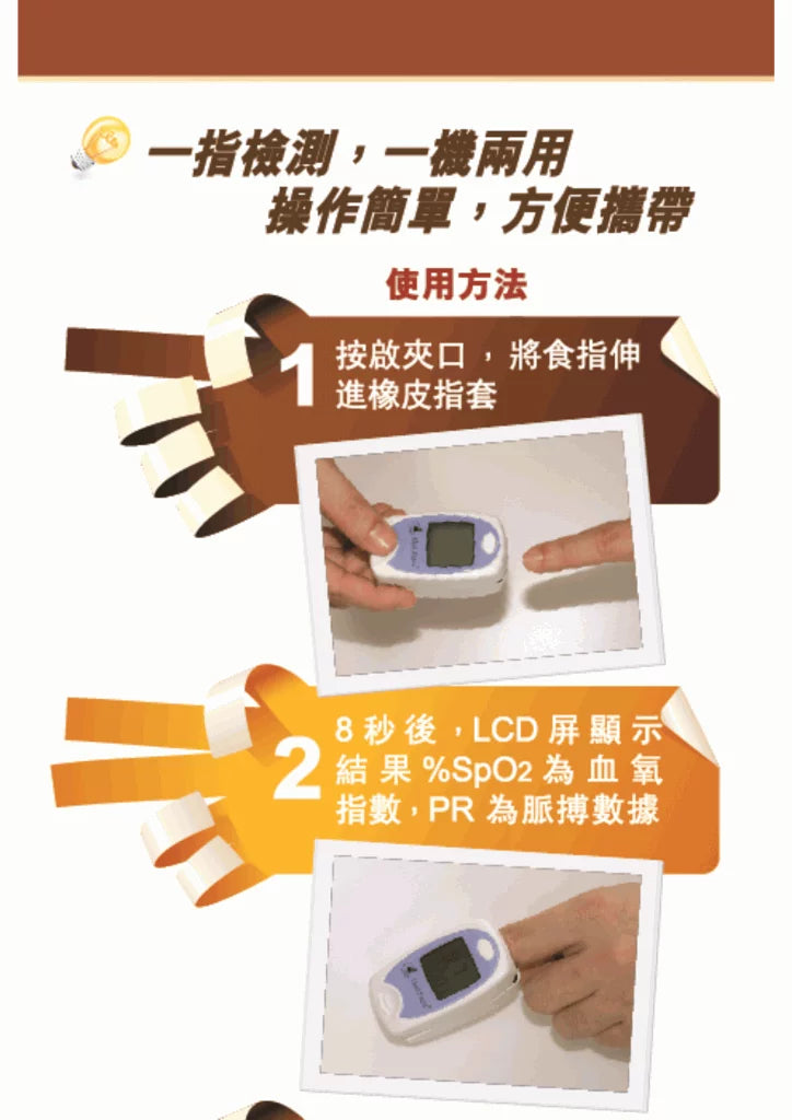 Heal Force- Prince 100B Fingertip Oximeter