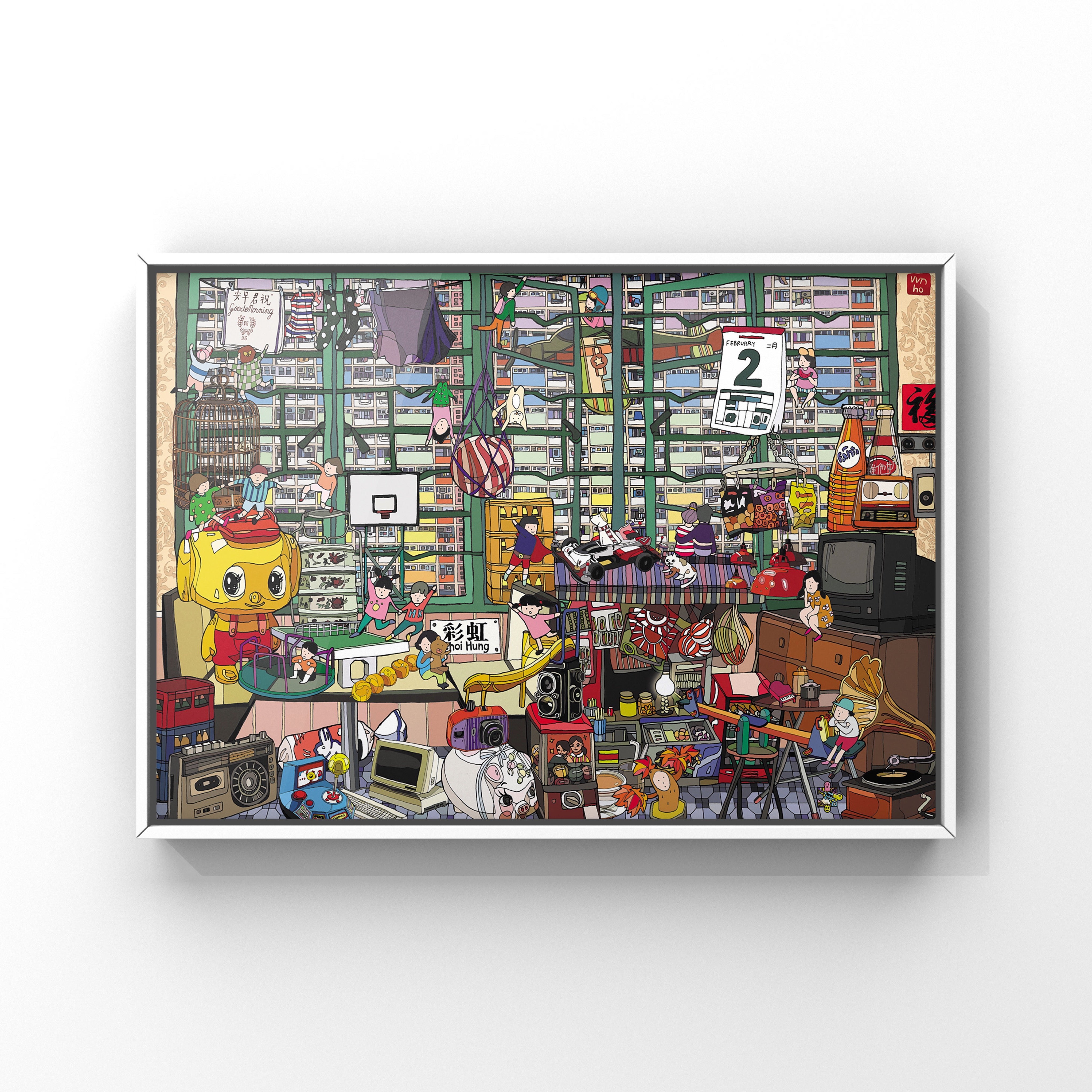 Puzzmate X Vivian Ho Rainbow Village