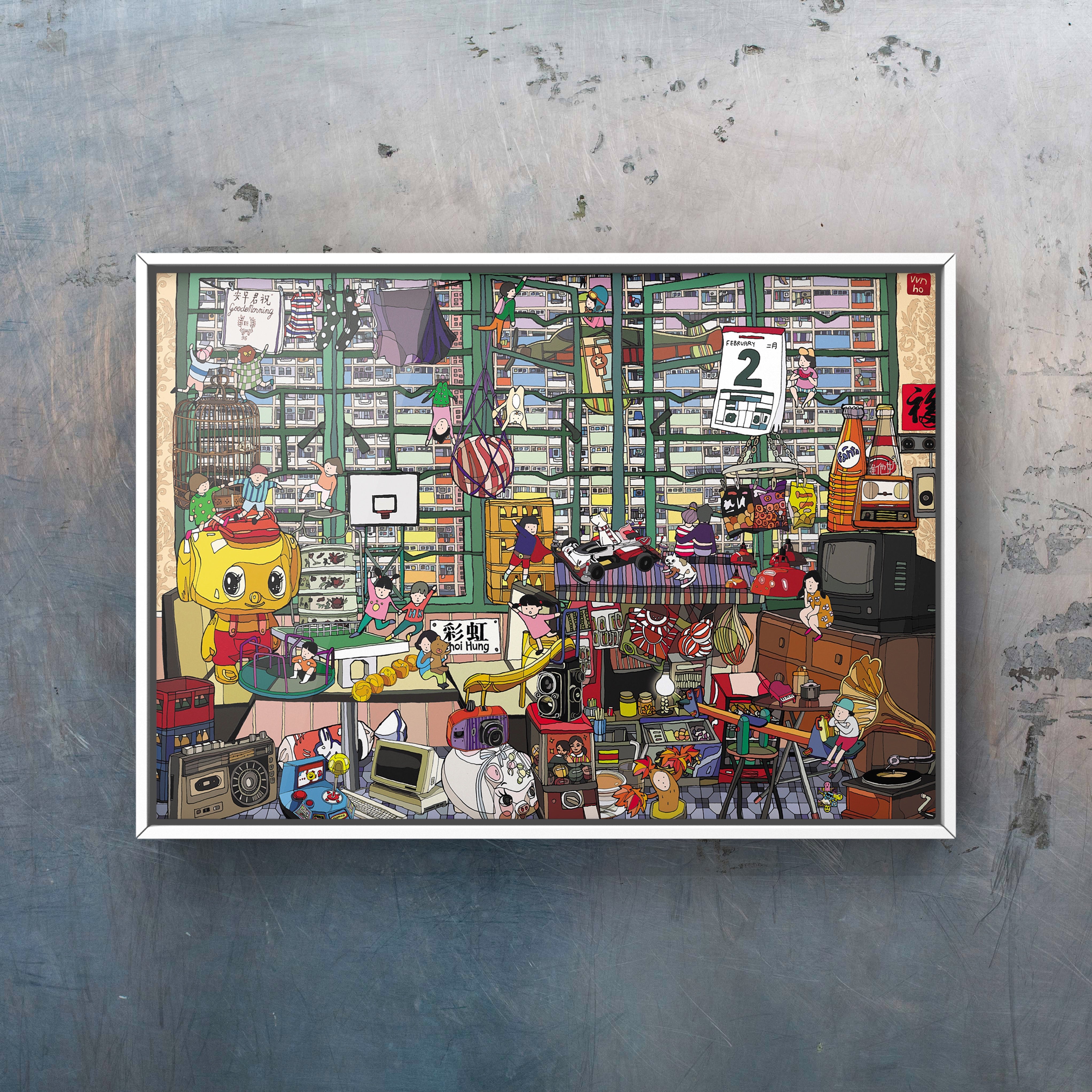 Puzzmate X Vivian Ho Rainbow Village