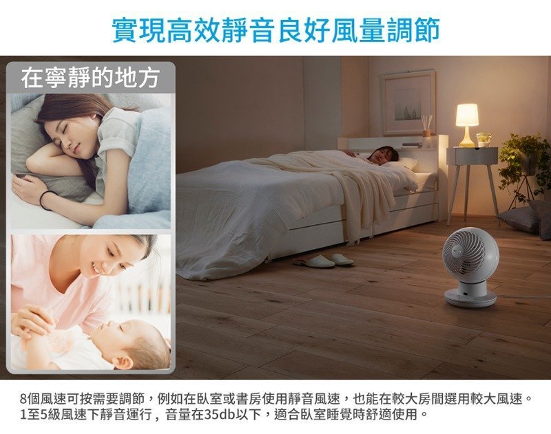 IRIS - DC Silent all-round DC silent circulation fan|Convection fan PCF-SDS15T