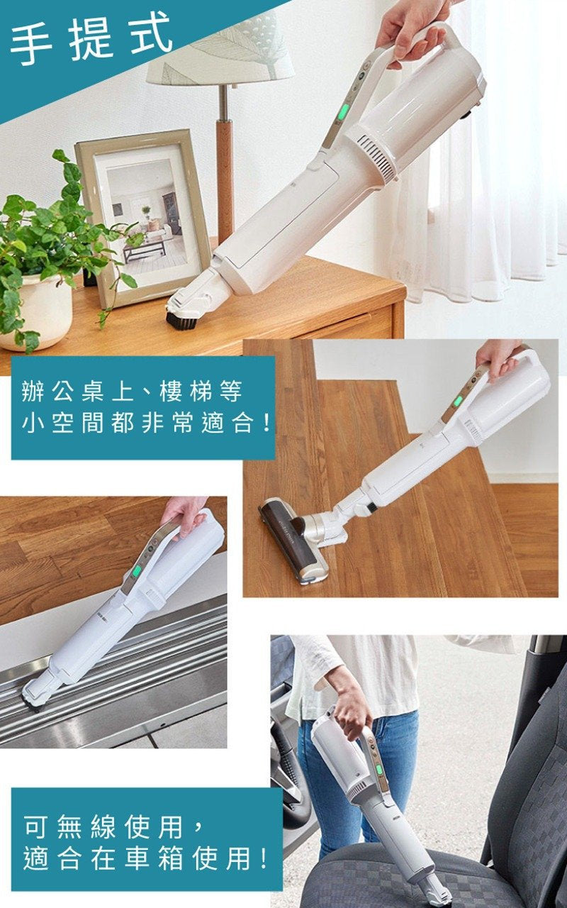 IRIS - IC-SLDC11 ultra-slim and lightweight dual-purpose vacuum cleaner
