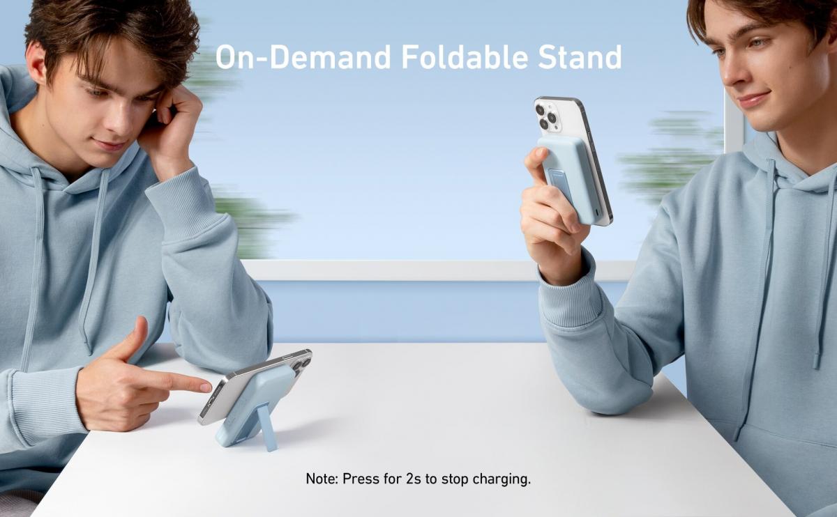 Anker - MagGo 633 10000mAh MagSafe磁充無線充電行動電源|外置電池|移動電池|尿袋 A1641