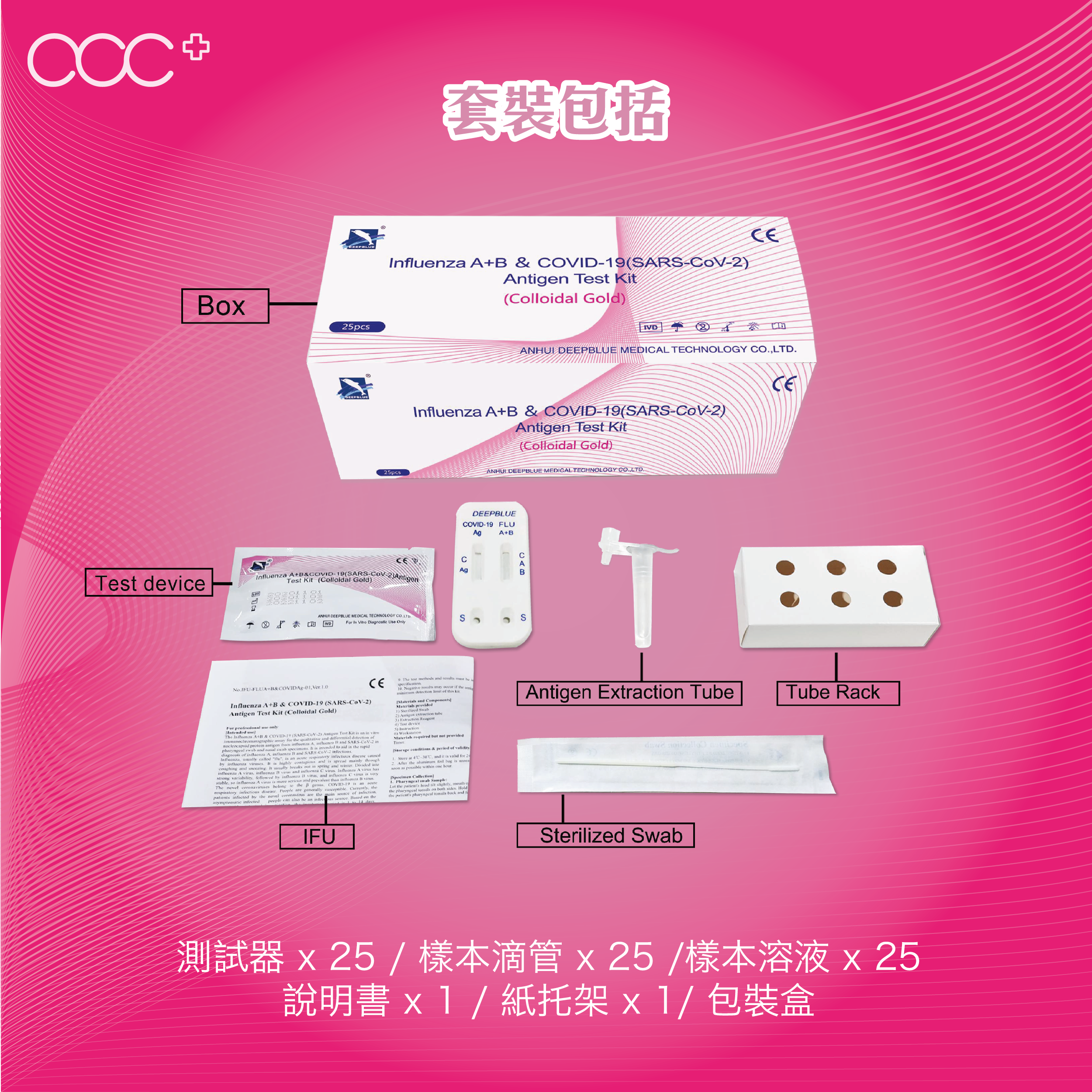 2合1流感新冠快測