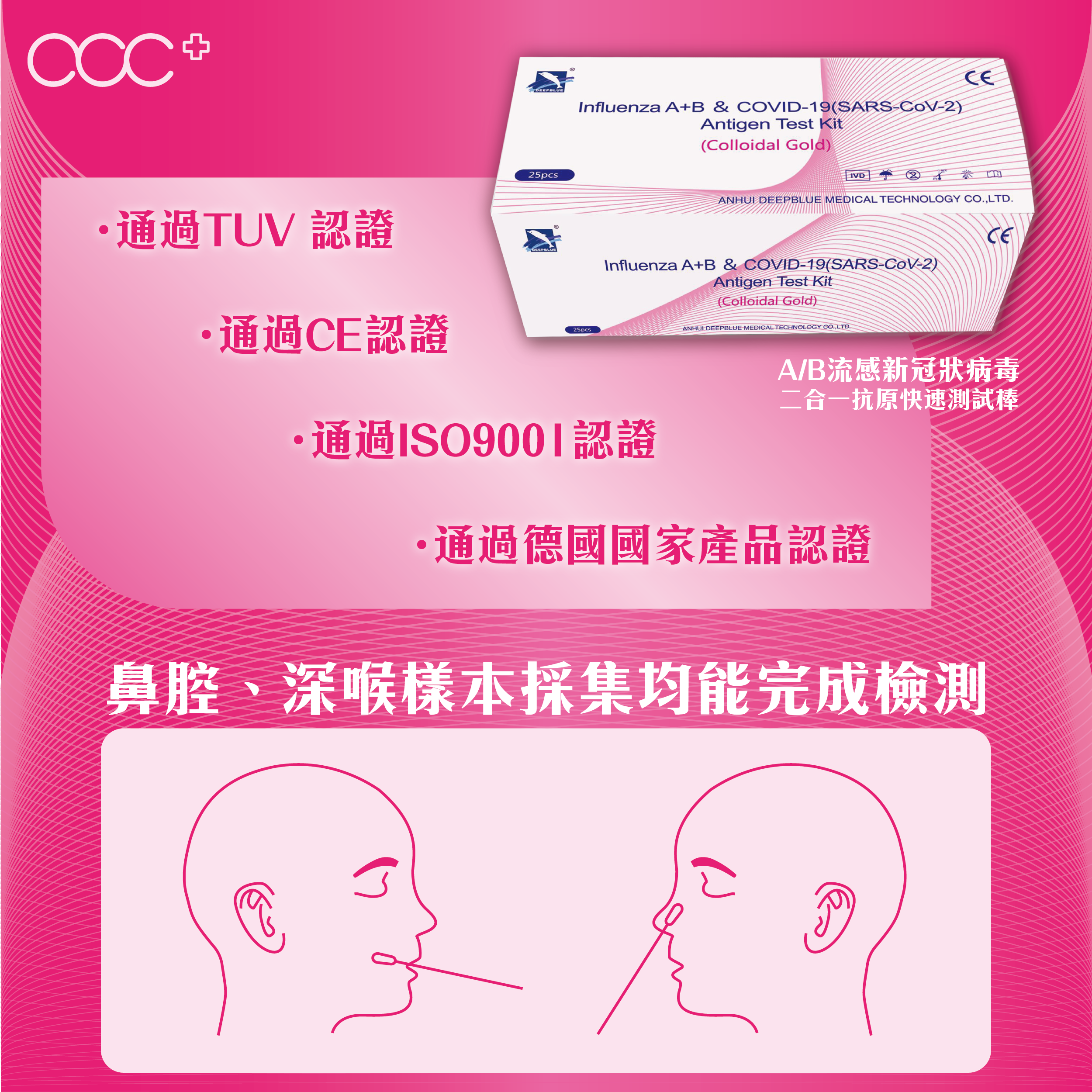 2合1流感新冠快測