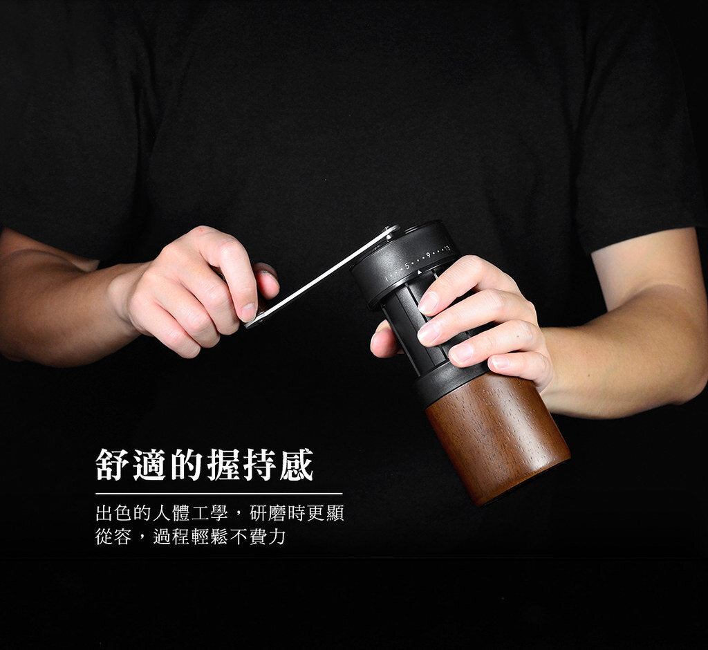 Driver - Double Bearing Telescopic Bean Grinder (With Protective Case)|Hand Grinding Beans|Manual Bean Grinding