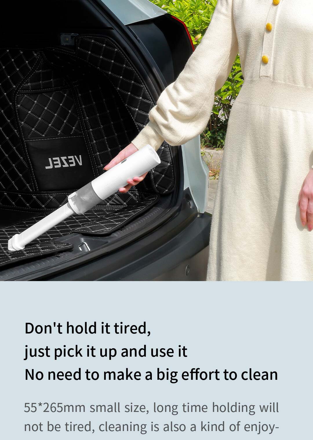 Lydsto - H2 Handy Cordless Vacuum Cleaner|Handheld Vacuum Cleaner|16000Pa|Small|Car Vacuum Cleaner