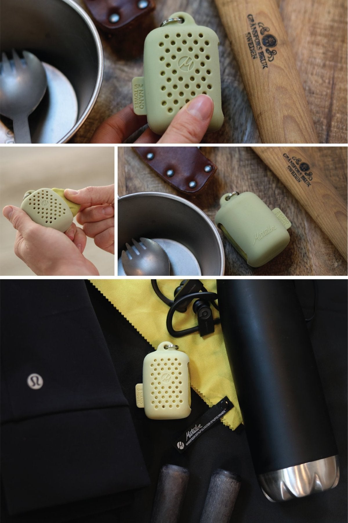 MATADOR - Nanofiber Quick-Drying Towel - Small - Green