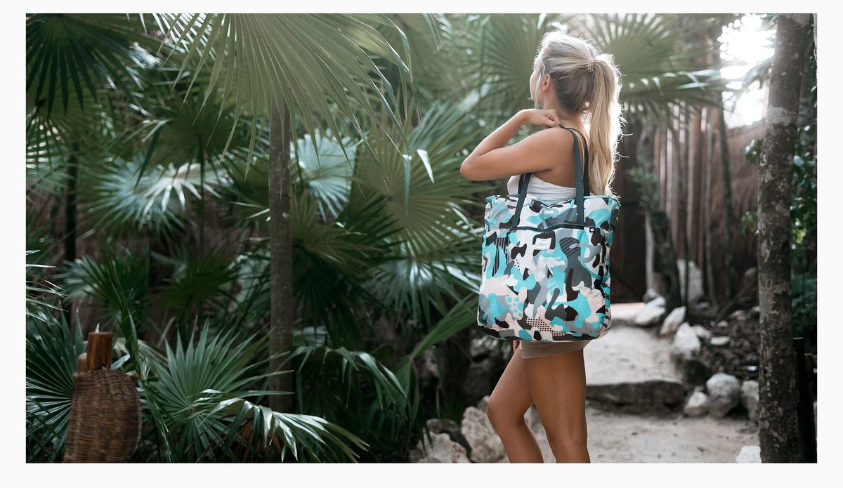 MATADOR - Transit Tote 防水便攜手提袋 - 18L - 流行圖案