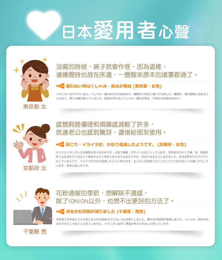 IONION - MX 超輕量隨身空氣清淨機 - 金色