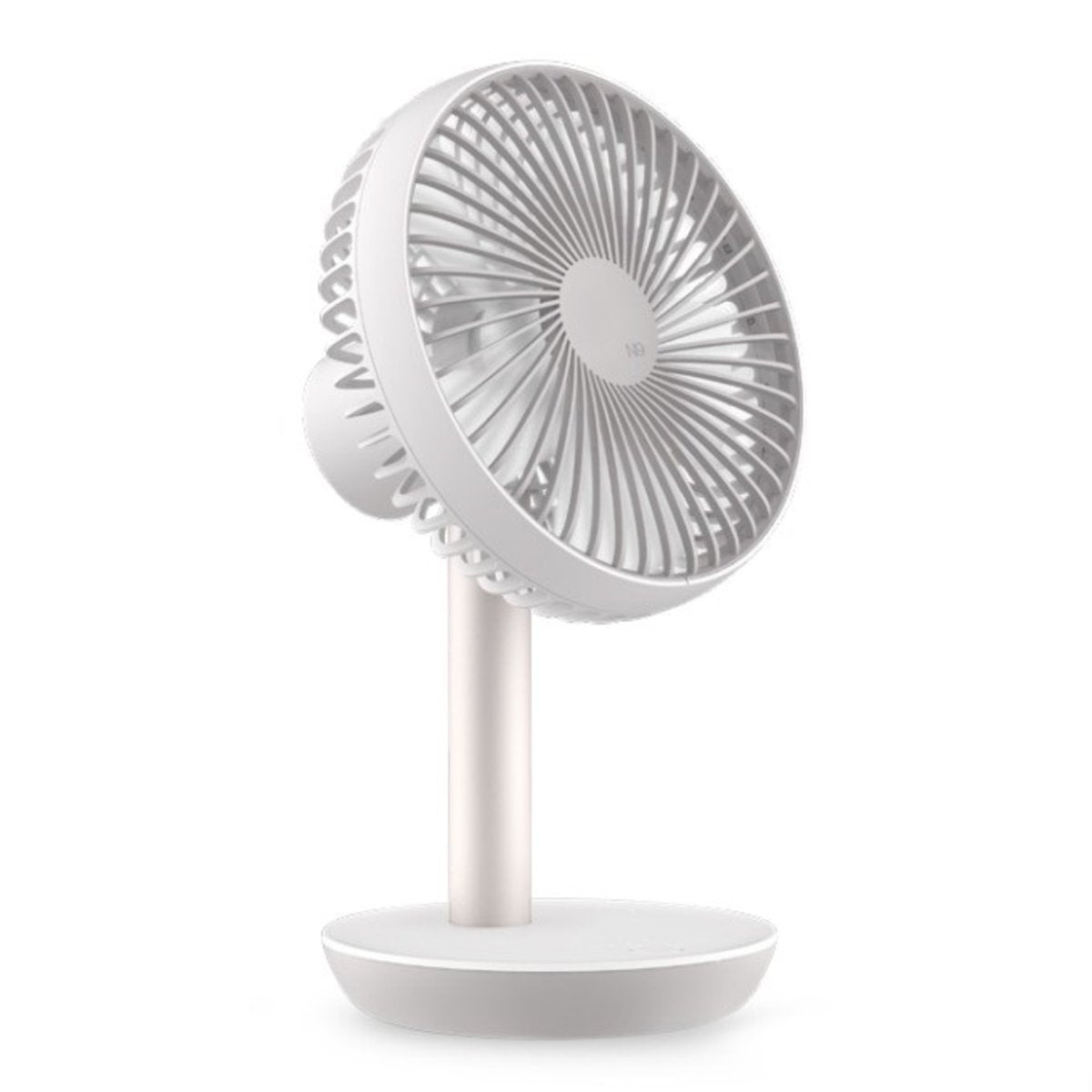 Lumena - N9 FAN STAND2 2nd Generation Cordless Stand Fan | Shaking Head Fan - White