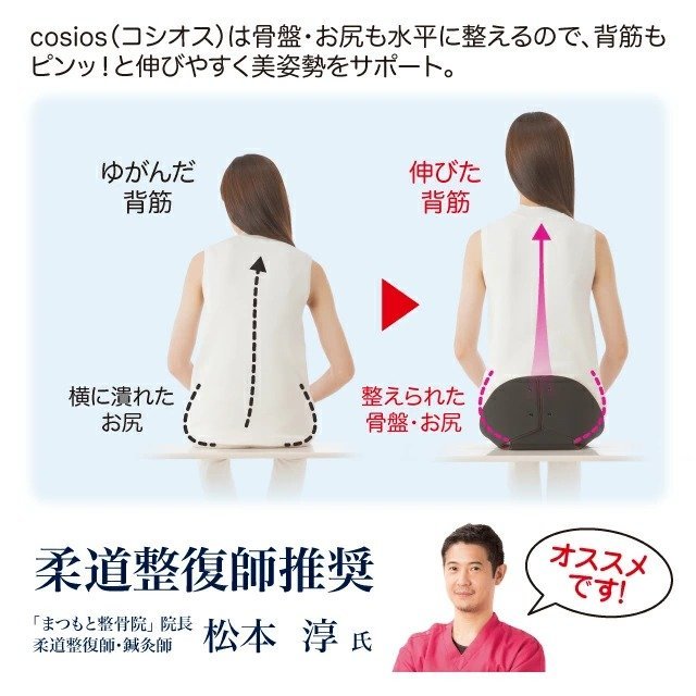 NEEDS LABO - COSIOS 坐姿矯正椅背