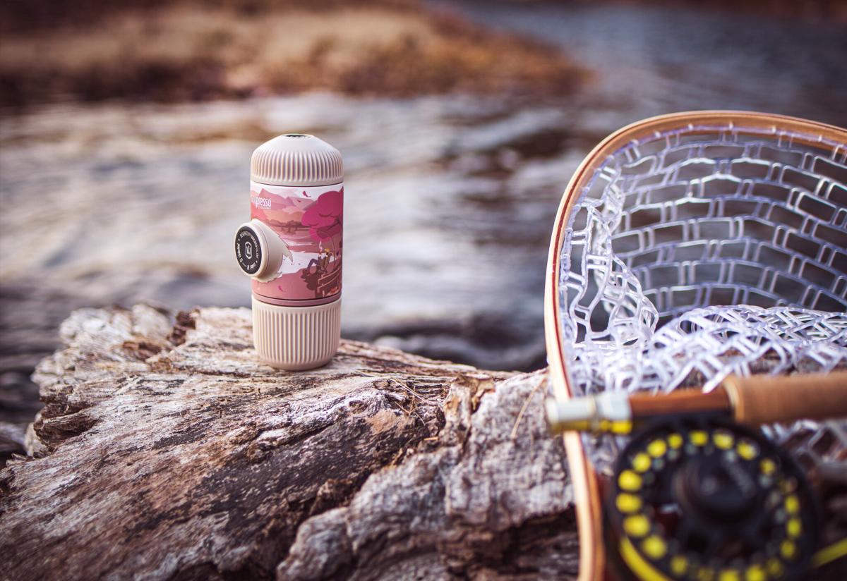 WACACO - Nanopresso 便攜式濃縮咖啡機 旅途系列|泵壓萃取式|手動意式濃縮|手沖咖啡|手壓咖啡 - 春暖踏青