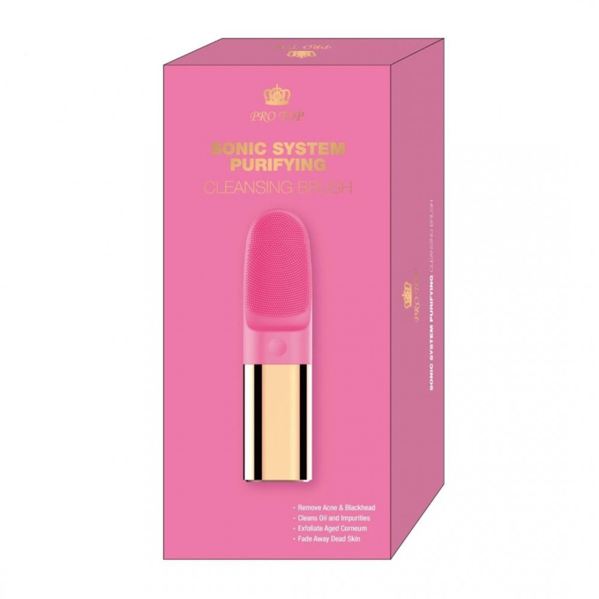 PROTOP - PROTOP Facial Washing Machine|Zero Dead Angle Temperature Sensing Sonic Facial Washing Machine – Pink