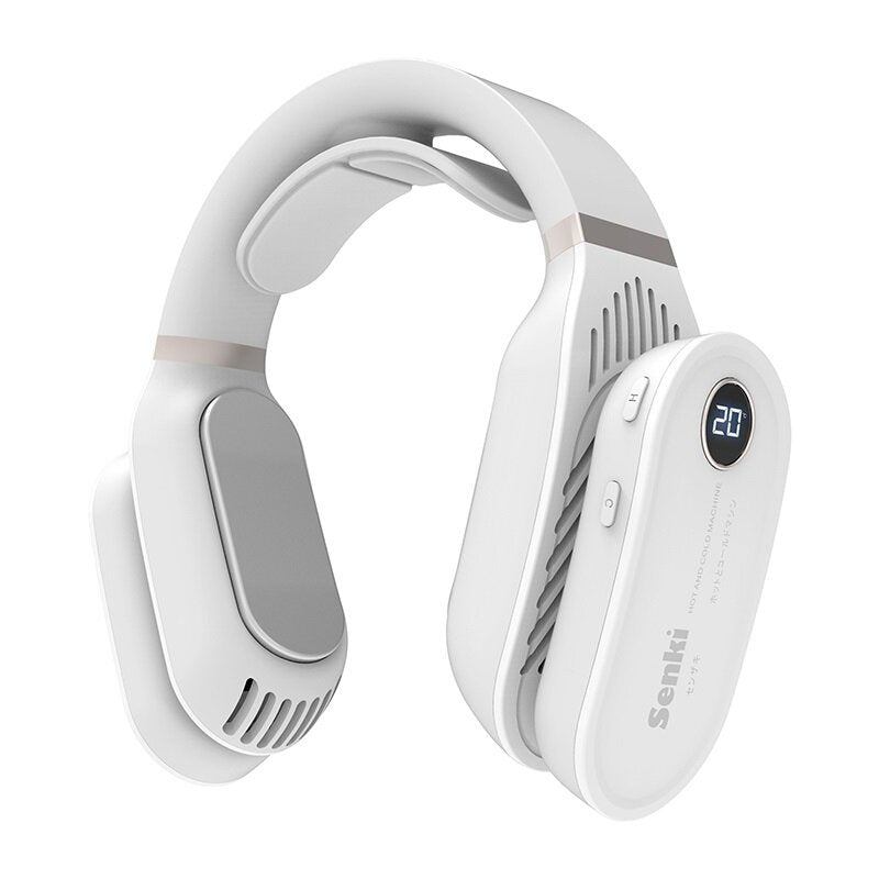 Qianqi-Mirror II Portable Neck Cooler and Heater|Wireless Neck Cooler|Cooling and Heating Dual Use|Heating Neck Brace